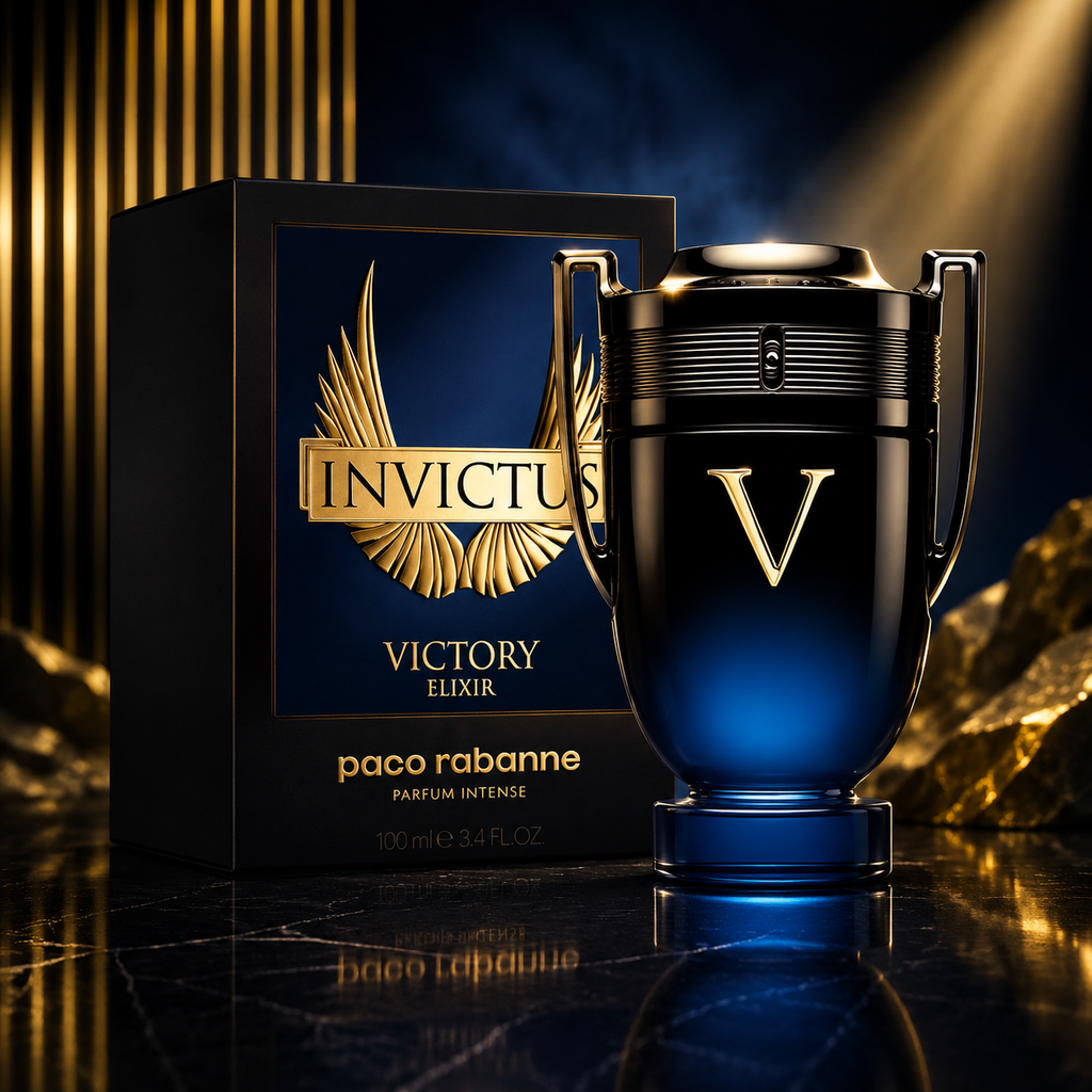 Paco Rabanne Invictus Victory Elixir Men’s Parfum Intense Spray 3.4 oz (100ml)