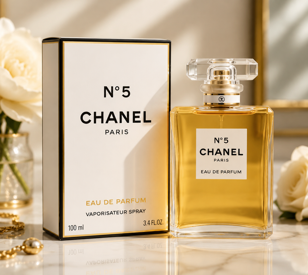 Chanel No. 5 Eau de Parfum Spray 100ml (3.4 Fl Oz) – Luxury Women’s Fragrance