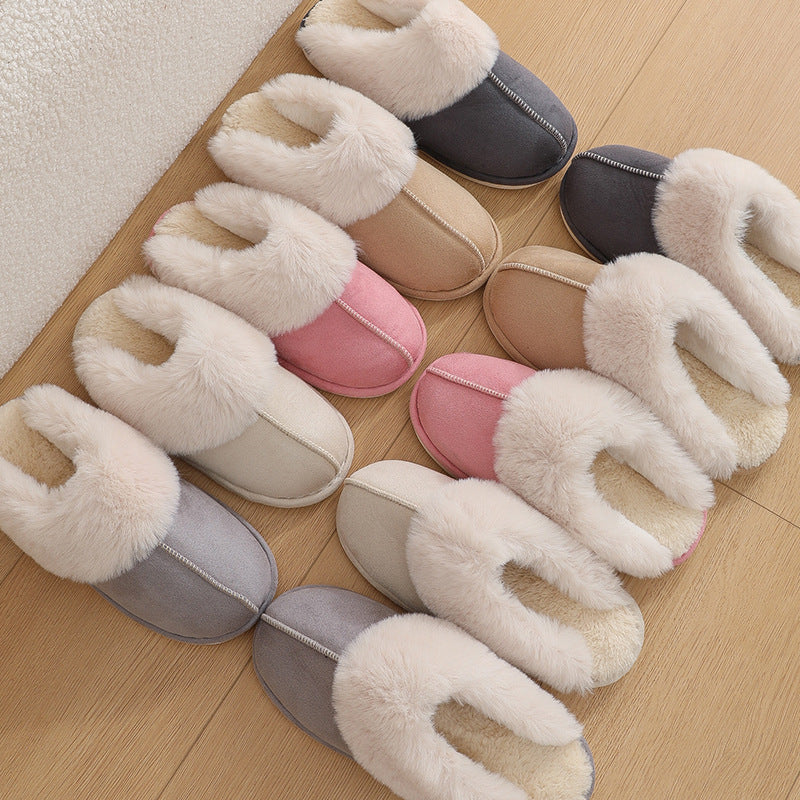 Fuzzy Plush House Slippers