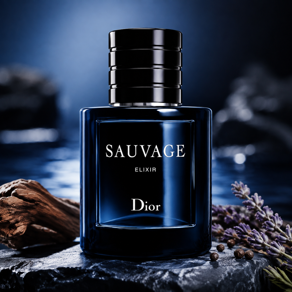 Dior Sauvage Elixir Men’s Eau de Parfum Spray – Luxury Fragrance 2.0 oz (60ml)