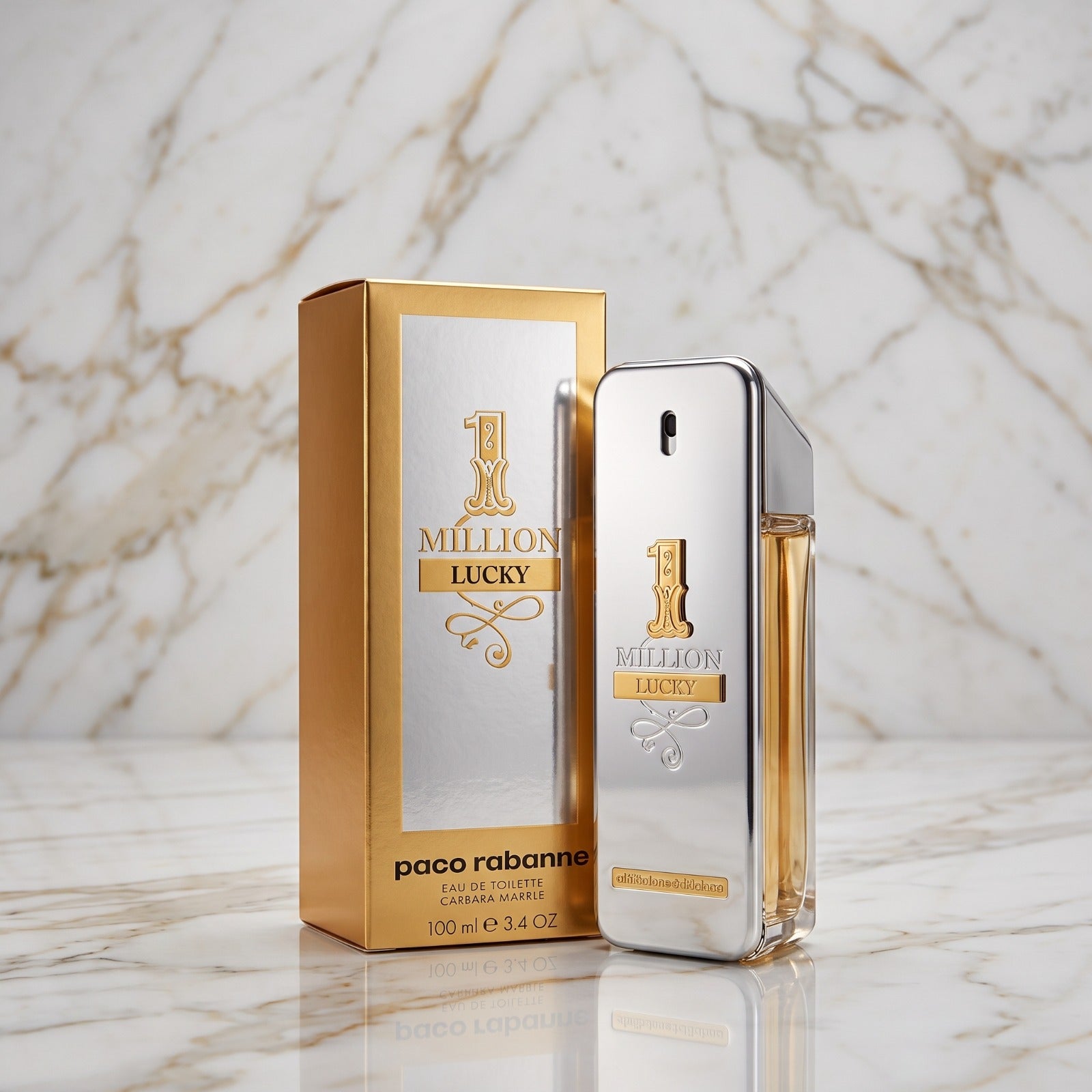 Paco Rabanne 1 Million Lucky Eau de Toilette for Men – 100ml (3.4 oz)
