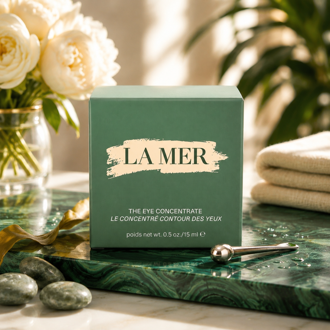 La Mer The Eye Concentrate 15ml (0.5 oz) – Luxury Eye Treatment Cream for Radiant Eyes