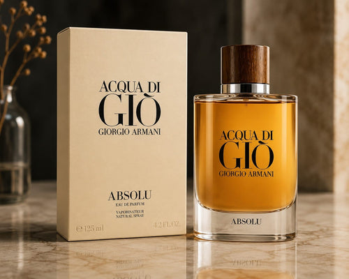 Acqua di Giò Absolu Eau de Parfum for Men – 125ml (4.2 fl oz) by Giorgio Armani
