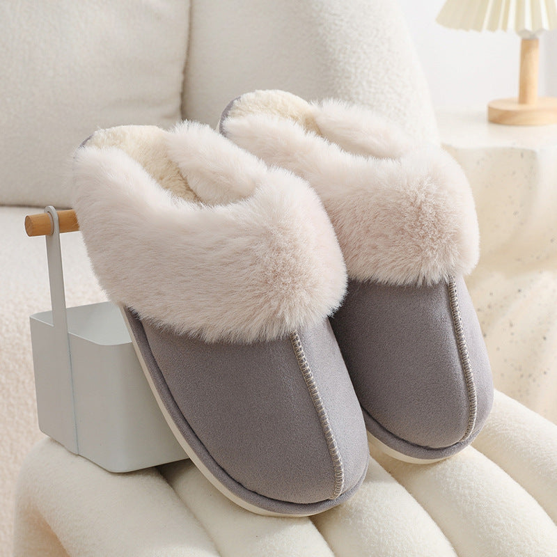 Fuzzy Plush House Slippers