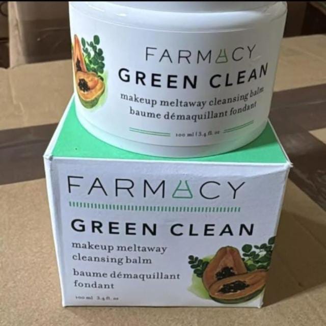 Farmacy Green Clean Makeup Meltaway Cleansing Balm – Facial Makeup Remover & Deep Cleansing Balm