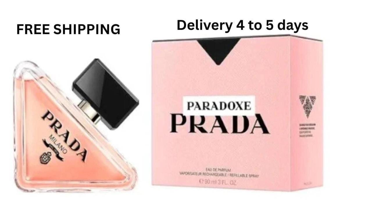 Prada Paradoxe Eau de Parfum for Women – Floral Amber Luxury Fragrance 90ml