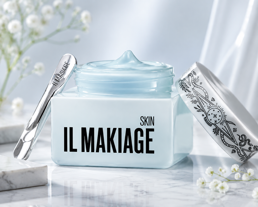 IL MAKIAGE Skin Hydrating Moisturizer Gel Cream – Lightweight Face Moisturizer for Glowing Skin