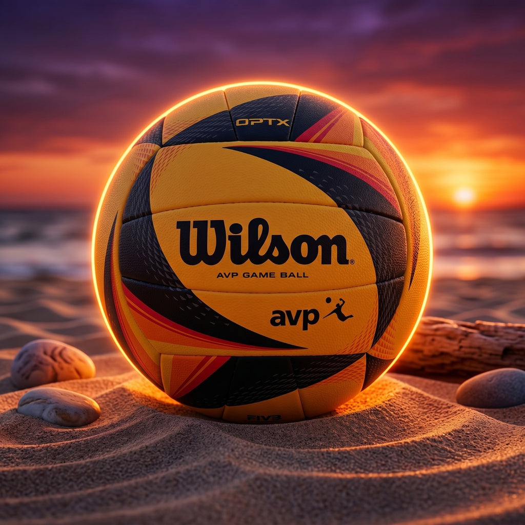 Wilson AVP Game Volleyball – Premium Outdoor Beach Volleyball Ball for Professional & Recreational Play