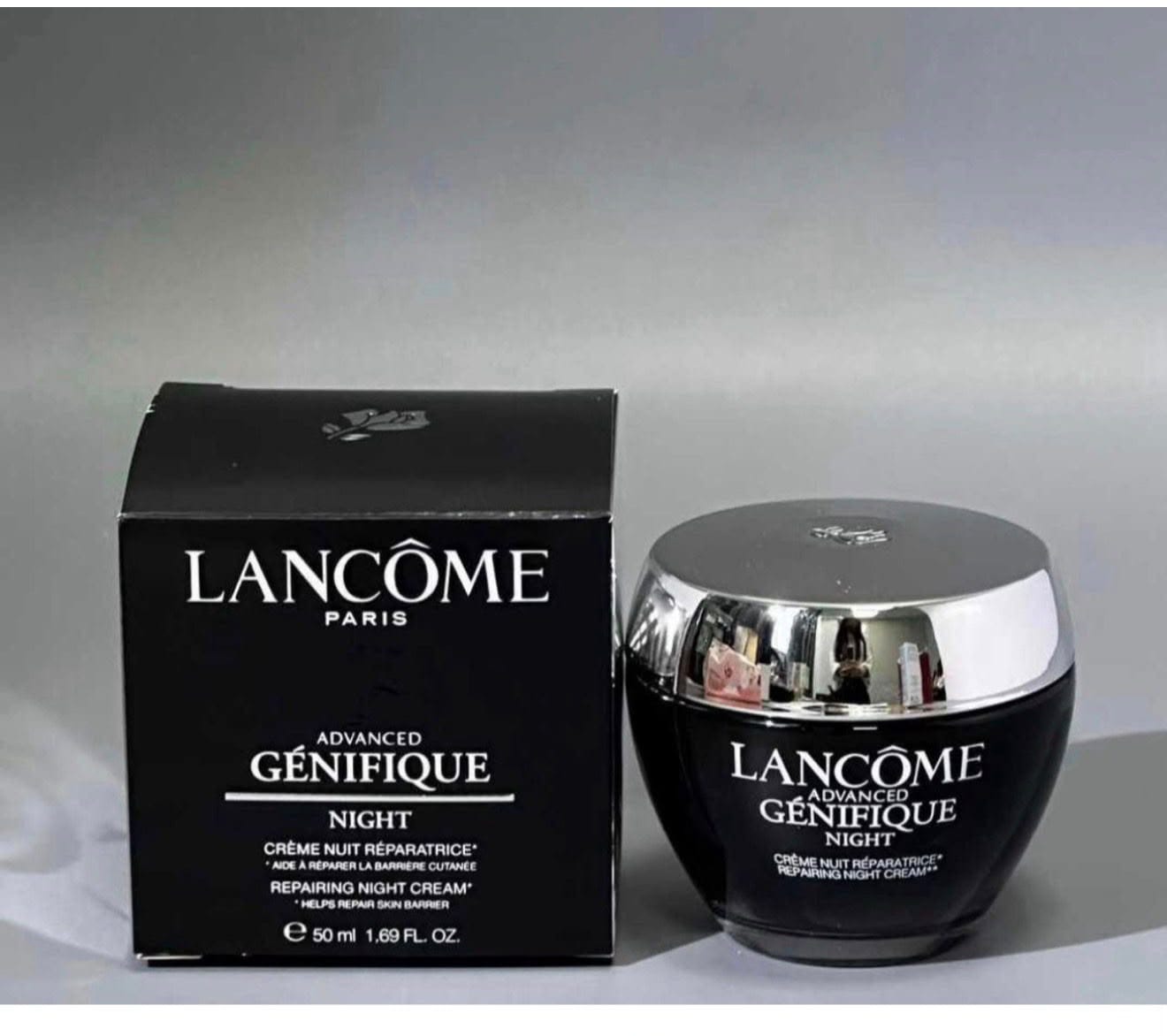 Lancôme Advanced Génifique Night Repairing Cream – Anti-Aging Hydrating Night Cream 50ml
