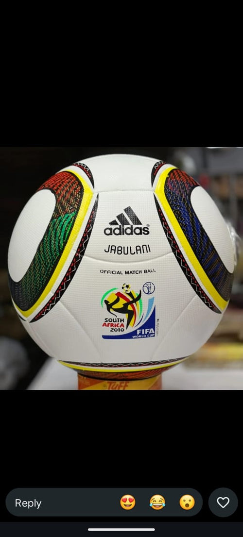 Adidas Jabulani Official Match Football – FIFA World Cup South Africa 2010 Soccer Ball Size 5
