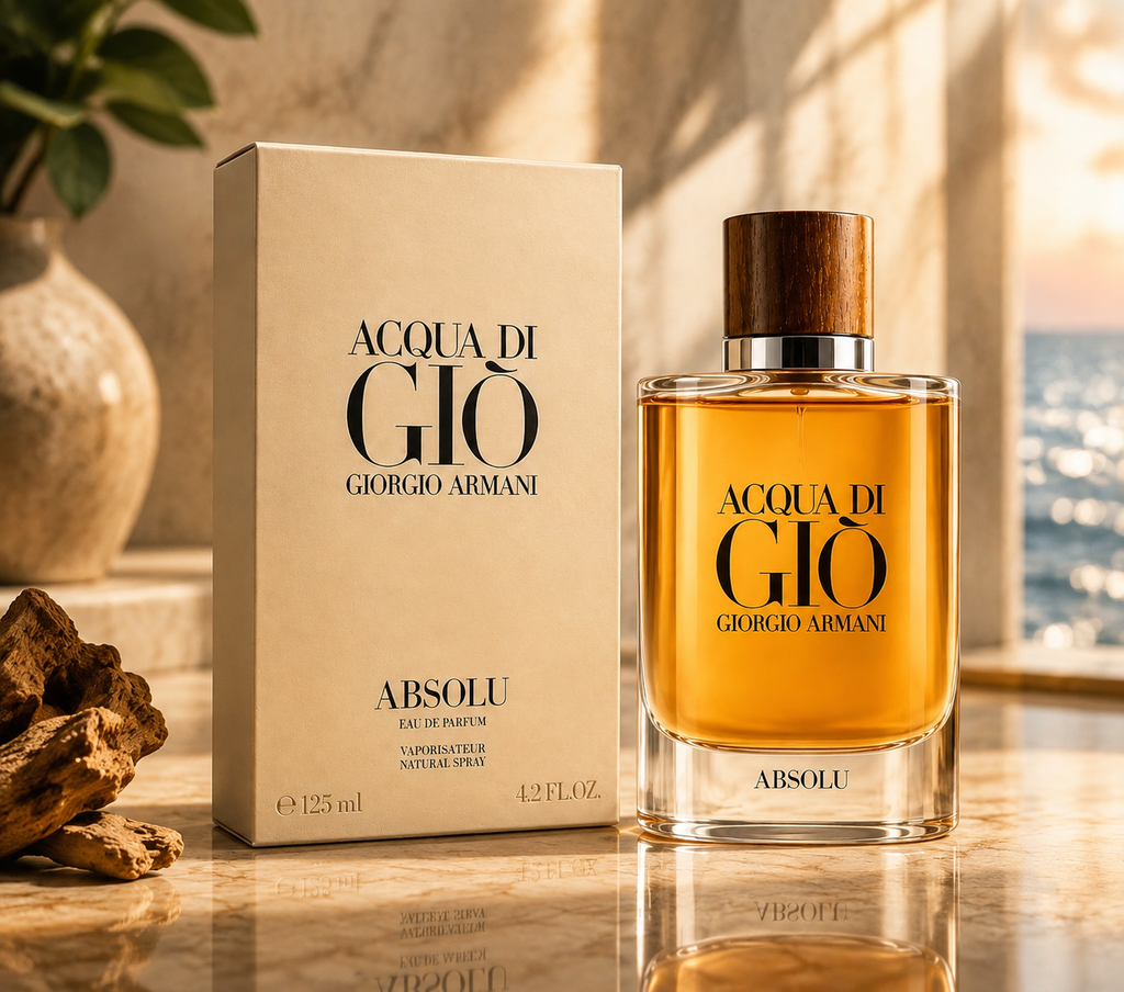 Acqua di Giò Absolu Eau de Parfum for Men – 125ml (4.2 fl oz) by Giorgio Armani