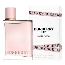 Burberry Her Eau de Parfum for Women 1.6 fl oz (50 ml) – Floral Fruity Luxury Fragrance
