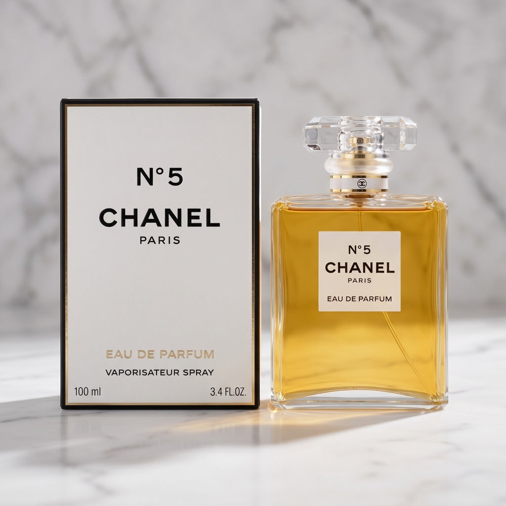 Chanel No. 5 Eau de Parfum Spray 100ml (3.4 Fl Oz) – Luxury Women’s Fragrance
